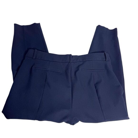 J. Crew navy blue Cameron high rise slim cropped pants size 14 - Picture 9 of 14